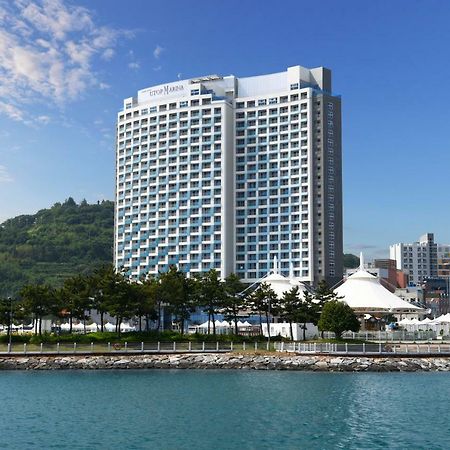 Utop Marina Hotel & Resort Yeosu Bagian luar foto