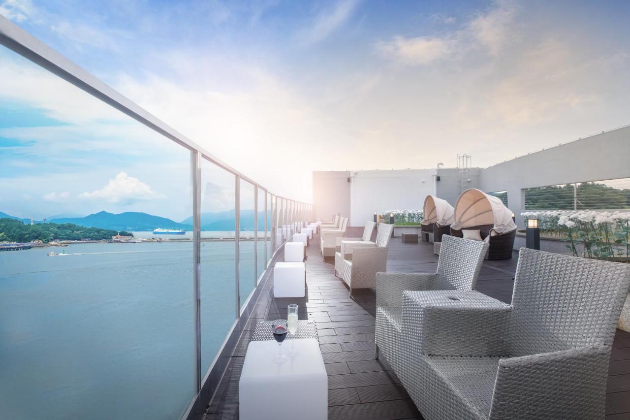 Utop Marina Hotel & Resort Yeosu Bagian luar foto