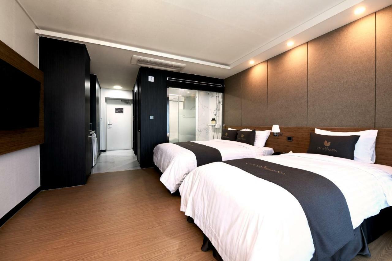 Utop Marina Hotel & Resort Yeosu Bagian luar foto