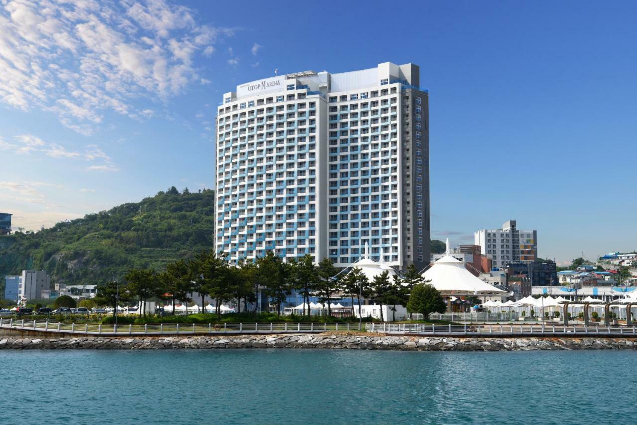 Utop Marina Hotel & Resort Yeosu Bagian luar foto