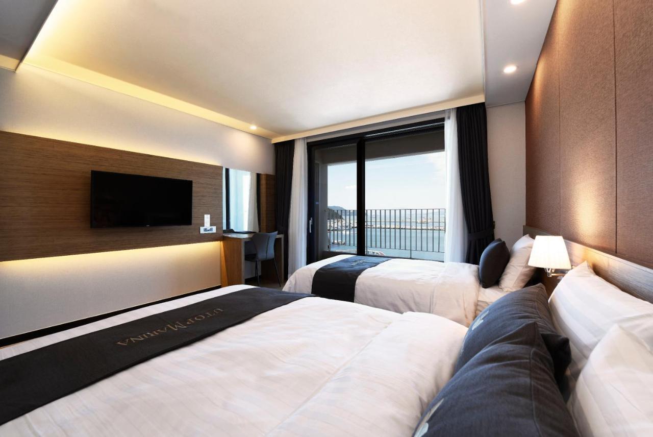 Utop Marina Hotel & Resort Yeosu Bagian luar foto